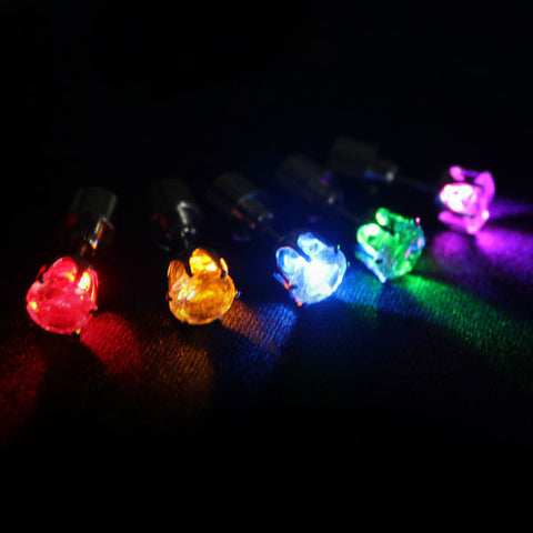 LED Earrings - Twisted Glow