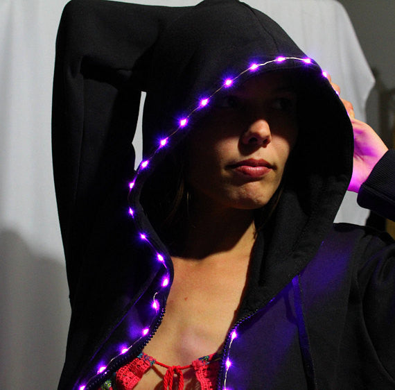 Wearable LEDs - DIY LED Kits for clothes - Make a Light Up Costume ...