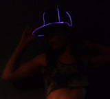 Light Up EL Wire Hat