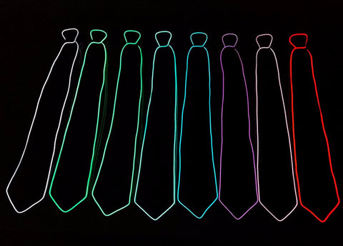 Light Up Necktie - Twisted Glow