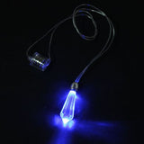 LED Diamond Necklace - Twisted Glow